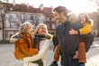 © pikselstock - Affectionate young family enjoying their day in a city