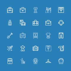  Editable 25 suit icons for web and mobile