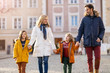 © pikselstock - Affectionate young family enjoying their day in a city
