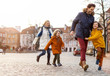 © pikselstock - Affectionate young family enjoying their day in a city