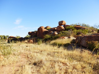 Devils Marbles roches Australie