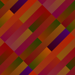 Poster - Geometrical gradient rectangle pattern background design - abstract vector illustration from rectangles