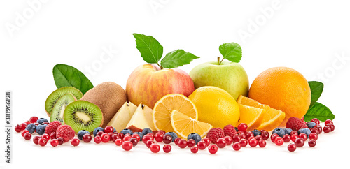 Dekoracja na wymiar  koncepcja-zdrowej-diety-swieze-owoce-surowe-mieszane-weganskie-soczyste-tlo-zywnosci-zielone-jablko-pomarancza