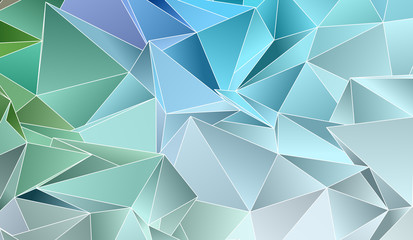 Abstract Low-Poly background. triangulated texture. Design 3d. Polygonal geometrical pattern. Triangular modern style