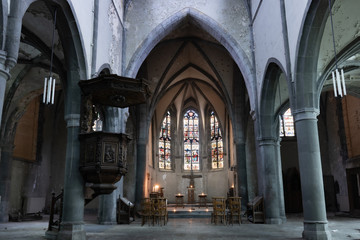 Urbex, old abandoned church in Charleroi, Belgium