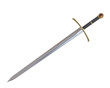 Sword 3D render of Dragon slayer sword