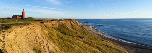 Fotomural Lighthouse in Denmark. Bovbjerg Fyr.