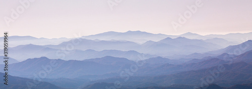 Fotomural view of Great Smokymountains