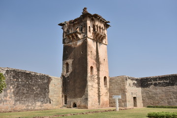 Wall Mural - Watch tower at Lotus Mahal, Hampi, Karnataka, India