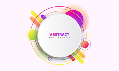 Wall Mural - colorful abstract geometric background. designed for web, banner, background, wallpaper, layout, cov