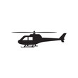 Helicopter icon logo design vector template