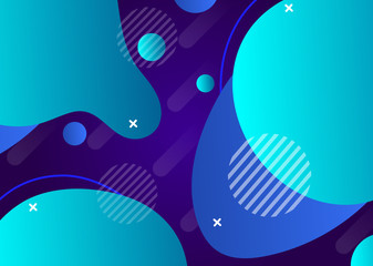 Wall Mural - liquid shapes, fluids, abstract bright background, vector