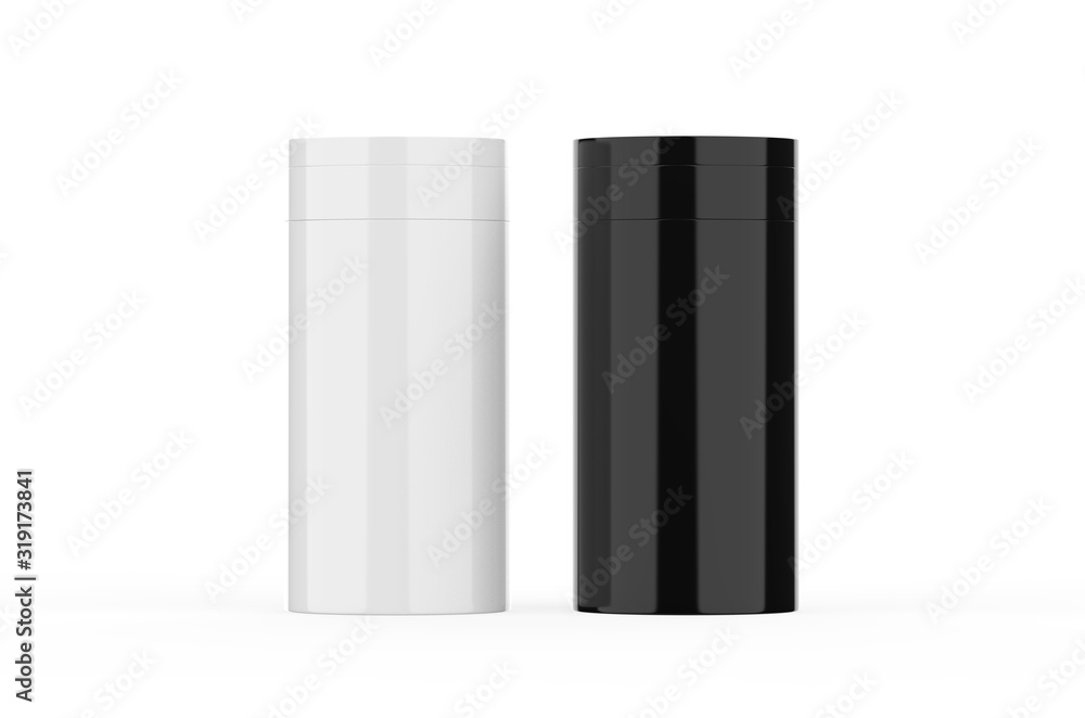 Download Salt And Pepper Shaker Mock Up Template Blank Round Jar Pet Plastic Bottle 3d Illustration Wall Mural Devrawat21