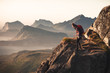 © Jiri - Lofoten islands are full of mountains and ocean view. From Skottinden mountain to Unstad village and hikes all around