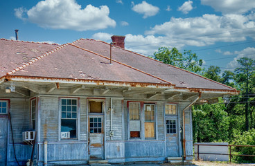 Wall Mural - Abandoned Train Station