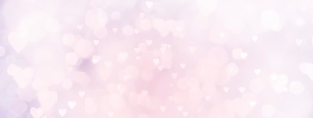 Wall Mural - abstract pastel background with hearts - concept mother's day, valentine's day, birthday - spring co