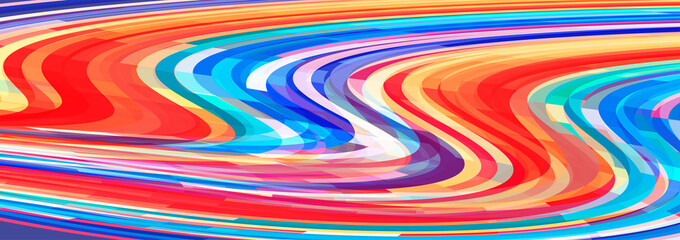 Poster - Abstract bright colors vibrant crankle. Colorful vector background