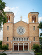 St Patrick's Catholic Church brick architecture in San Antonio Texas