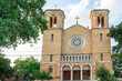 St Patrick's Catholic Church brick architecture in San Antonio Texas