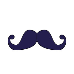 Poster - Isolated male mustache vector design