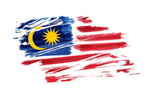 Grunge Malaysia Flag