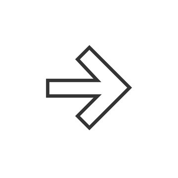 arrows icon vector illustration symbol for website and graphic design