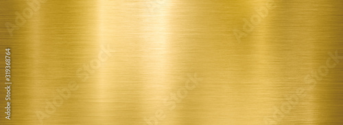 Fotomural golden metal brushed wide textured plate