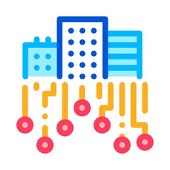 Poster - Wi-Fi Signal Network Icon Vector. Outline Wi-Fi Signal Network Sign. Isolated Contour Symbol Illustration