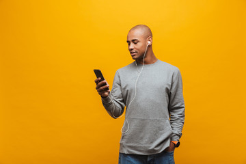 Wall Mural - Portrait of an attractive confident casual young man