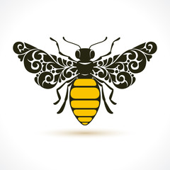 Vector illustration bee