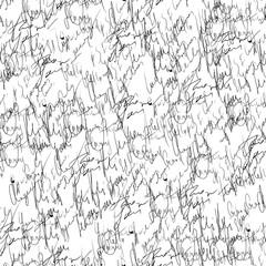 Poster - Seamless abstract text pattern. Handwritten font on a white background. Ink on paper