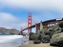 Golden Gate Bridge In San Francisco