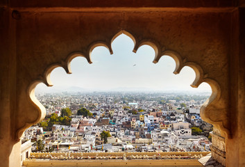 Udaipur city from Maharajah Palace