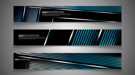 Set banner background for your design. vector graphic design illustration. suitable for your background design