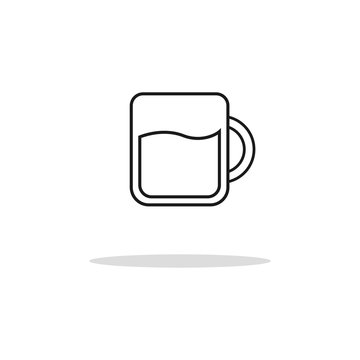 simple drink design icons  for your website design, logo, app, UI, vector illustration and others