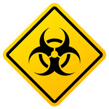 Biohazard Vector Security Sign