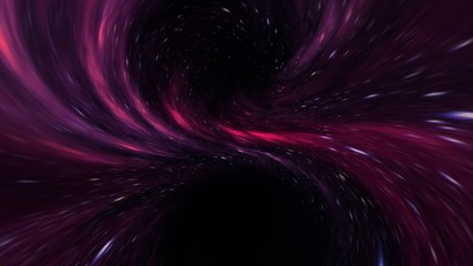 Wall Mural - beautiful color graphics build from a program. they look like galaxy and the universe. blackhole