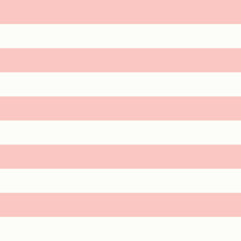 Horizontal Pink And White Stripes Seamless Vector Background