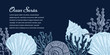 © Bitterheart - Ocean Blue Illustration Design Template