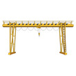 overhead gantry cranes  Components,  overhead gantry cranes graphic. overhead gantry cranes  clipart on white background