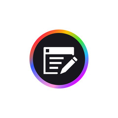 Poster - Copywriting -  App Icon