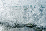 Fototapeta Tęcza - Splashing wave on the Black sea.