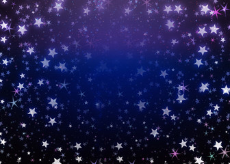 Wall Mural - decorative starry background