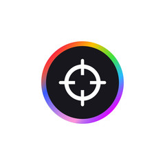 Canvas Print - Target -  App Icon