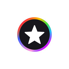 Wall Mural - Star -  App Icon