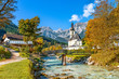 Kirche in Ramsau, Berchtesgadener Land, Alpen, Deutschland 