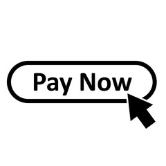Poster - pay now icon on white background. flat style. pay now button for your web site design, logo, app, UI. pay now symbol.