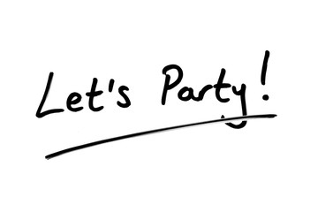 Canvas Print - Lets Party!