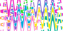 An Abstract Wavy Neon Color Background Image.