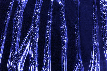 Poster - water and gel drop background 